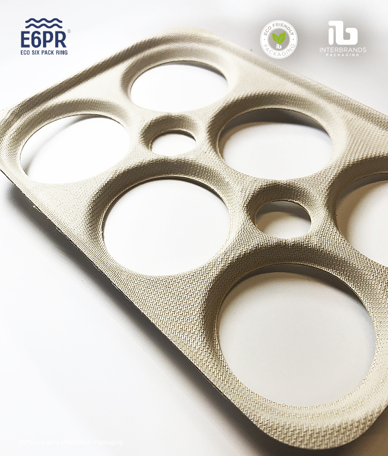 The E6PR™ is the first eco-friendly 6-pack / 4-Pack rings - Interbrands  Packaging